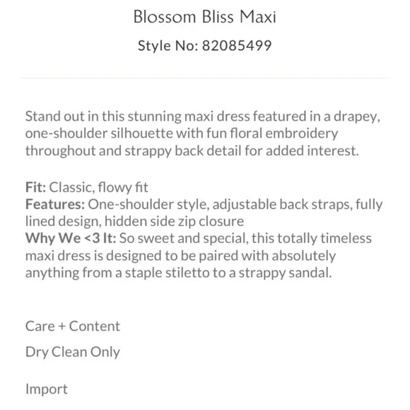 Free People Blossom Bliss Maxi